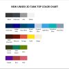 tank top color chart - Mushoku Tensei Merch