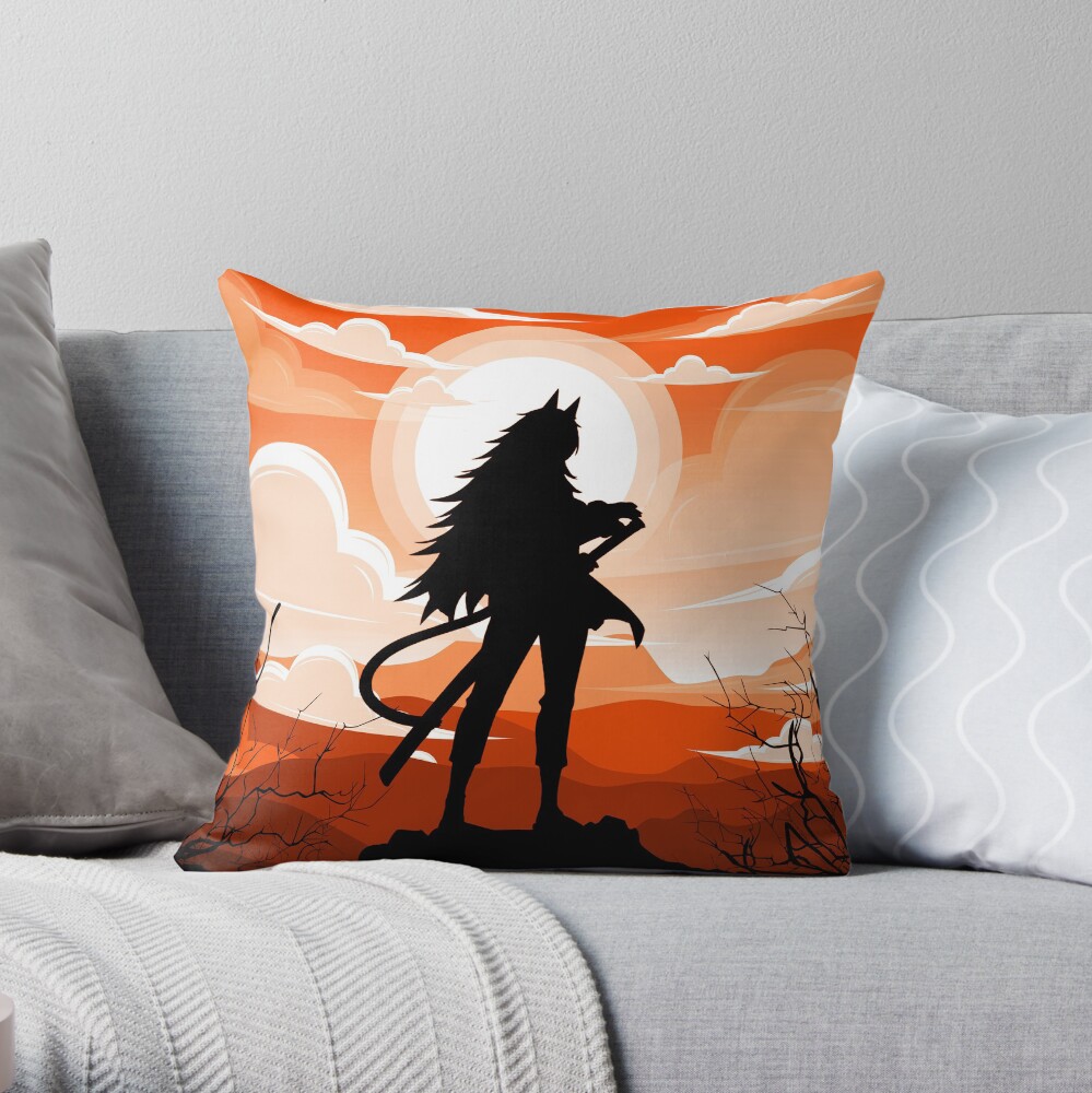 New Ghislaine Dedoldia Throw Pillow
